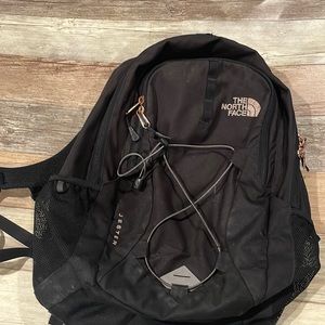 North face jester backpack rose gold sale